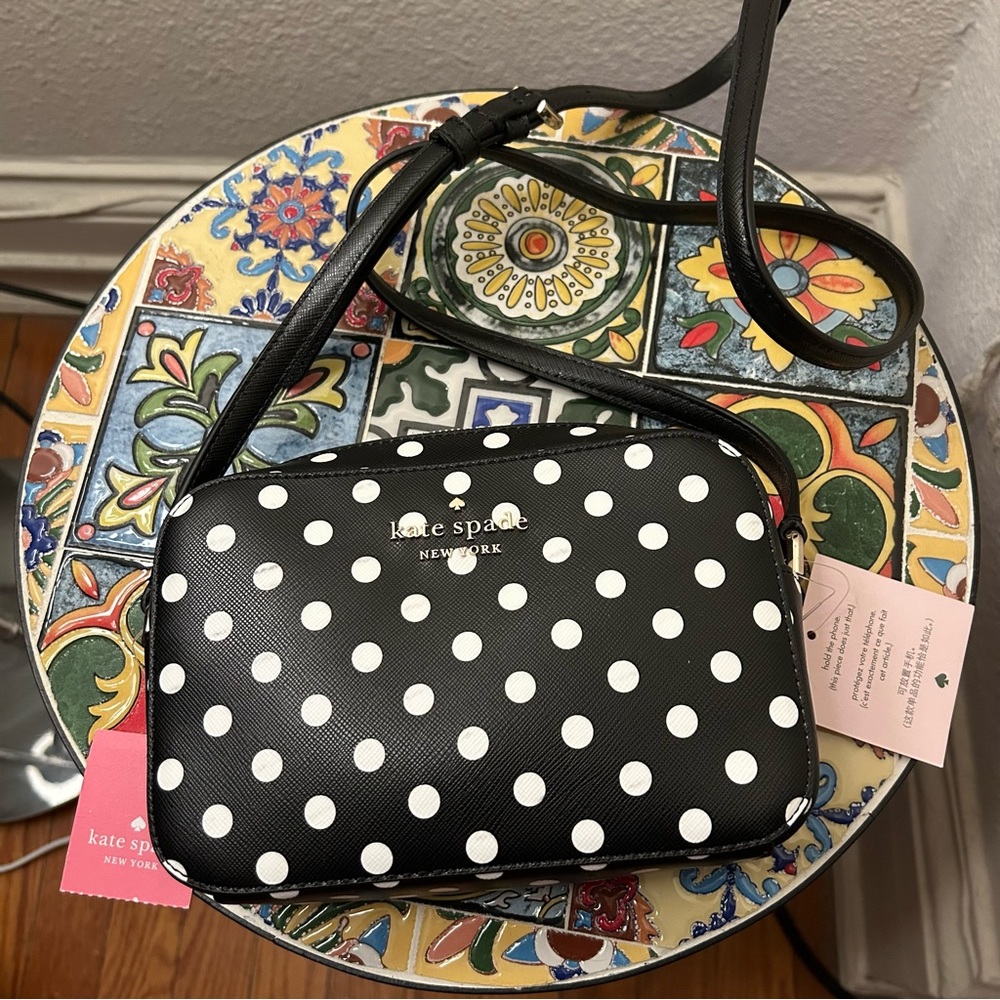 Kate Spade Polka Dot Cross Body Bag NWT